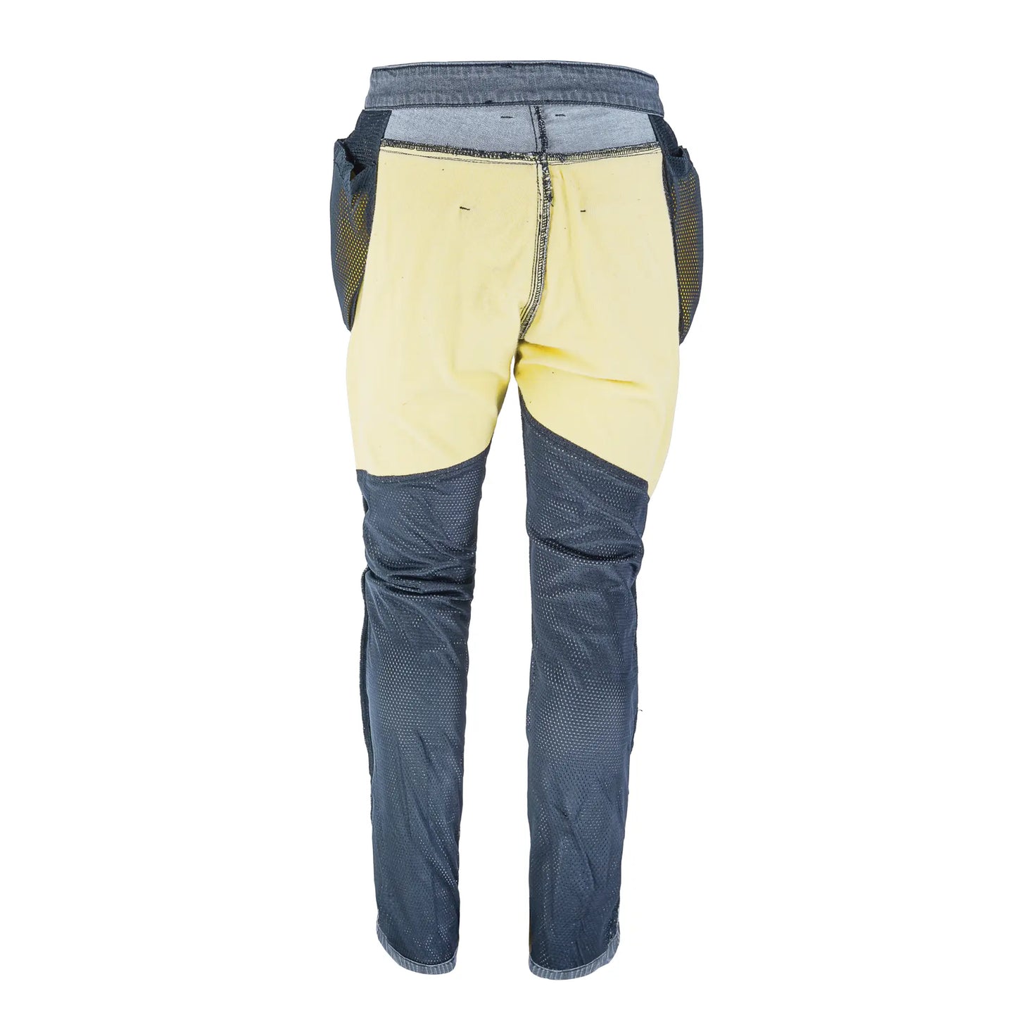 HP GEARZ MEN MOTORCYCLE JEANS – GREY LINED WITH TWARON® FIBER with FREE CE HIP and KNEE ARMOR