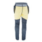 HP GEARZ MEN MOTORCYCLE JEANS – GREY LINED WITH TWARON® FIBER with FREE CE HIP and KNEE ARMOR