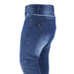 HP GEARZ MEN MOTORCYCLE JEANS | PANT – BLUE LINED WITH TWARON® FIBER with FREE CE HIP and KNEE ARMOR